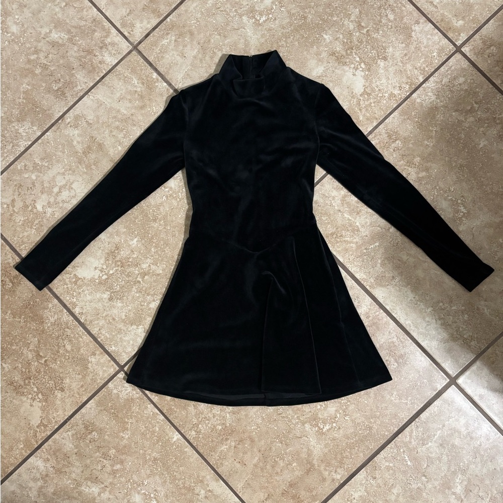 Forever 21 Black Sheath Dress with Long Sleeves